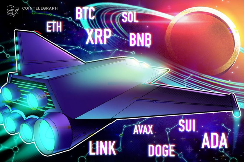 Price predictions 5/14: BTC, ETH, XRP, BNB, SOL, DOGE, ADA, SUI, LINK, AVAX Price predictions 5/14: BTC, ETH, XRP, BNB, SOL, DOGE, ADA, SUI, LINK, AVAX